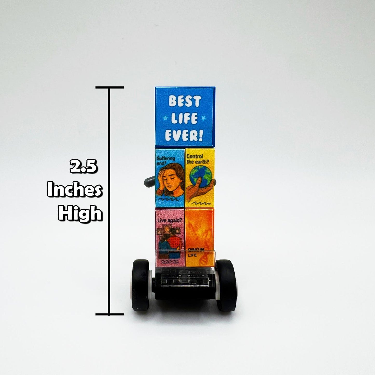 Custom Buildable Public Witnessing Cart – JW Pioneer Gift, Mini Buildable Literature Stand, Convention Gift Idea