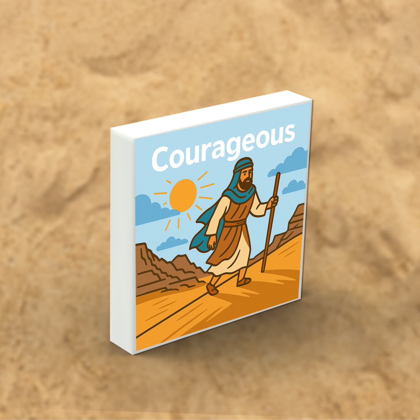 Courageous Custom Tile - JW Gift