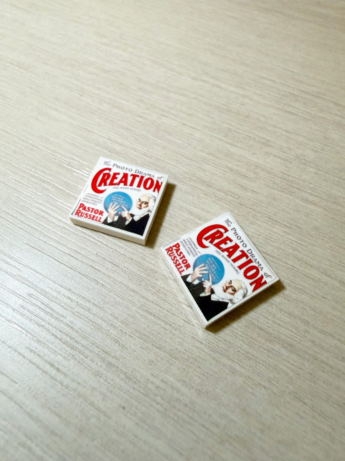Photo Drama of Creation Brick Tile - JW Gift
