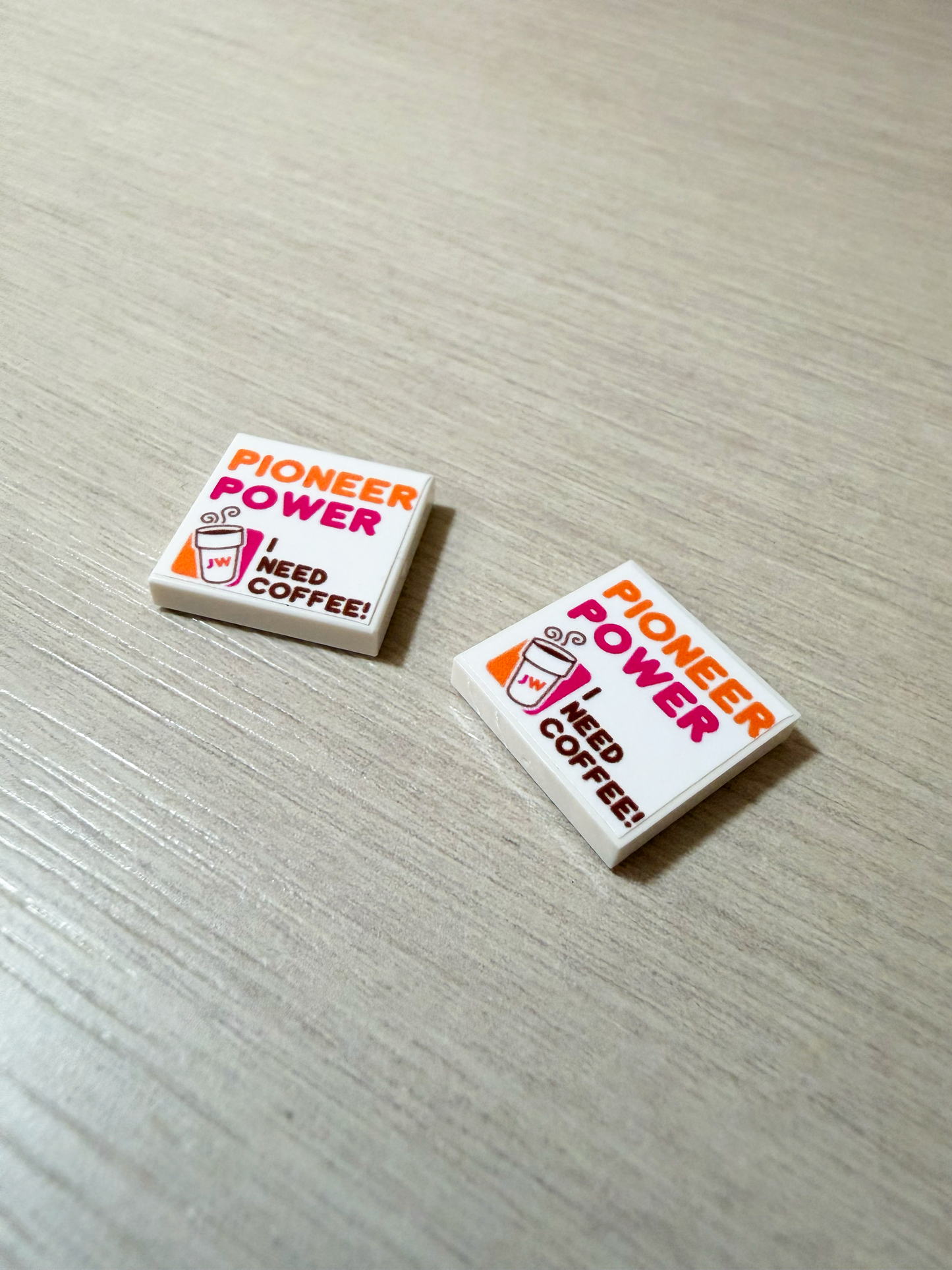 Pioneer Power Custom Brick Tile - JW Gift