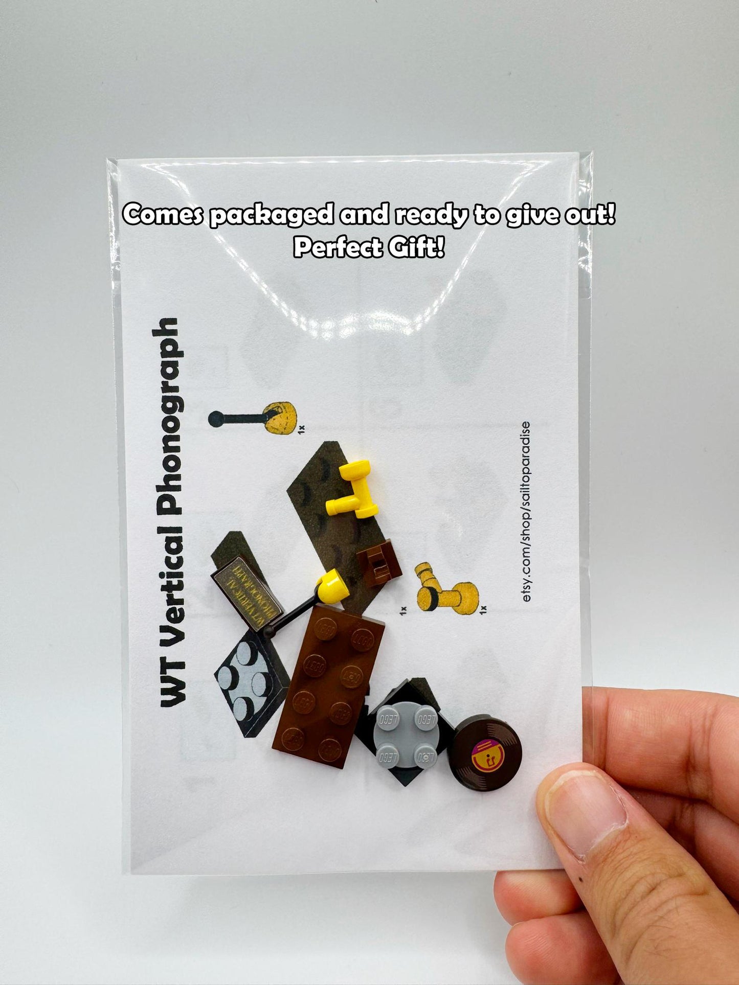 Buildable WT Vertical Phonograph - JW Pioneer Gift