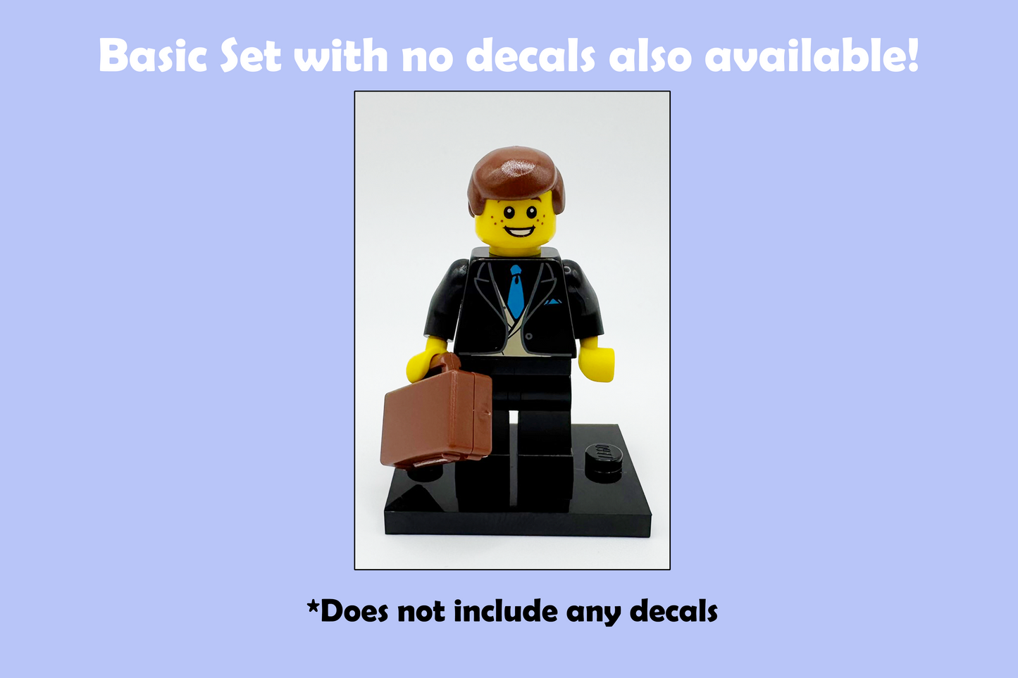 Ministry Minifigure Building Kit – JW Pioneer Gift – Male & Female Custom Decals