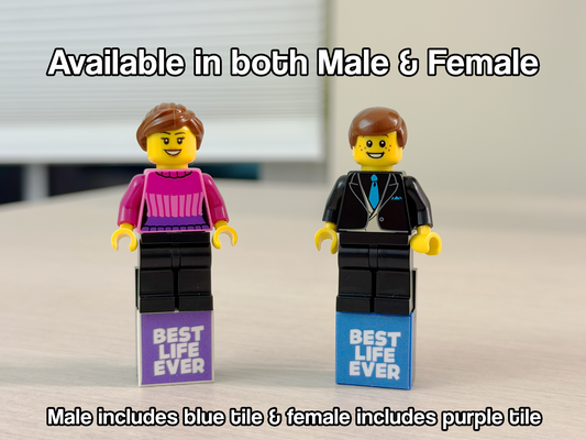 JW Theocratic Custom Lapel Pin - Brick Minifigure Pin - Theocratic JW Gift