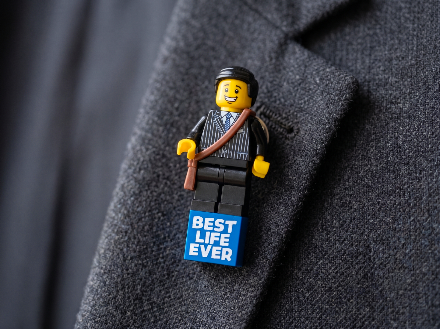 Pin de Solapa Personalizado Teocrático JW - Pin de Minifigura de Ladrillo - Regalo Teocrático JW