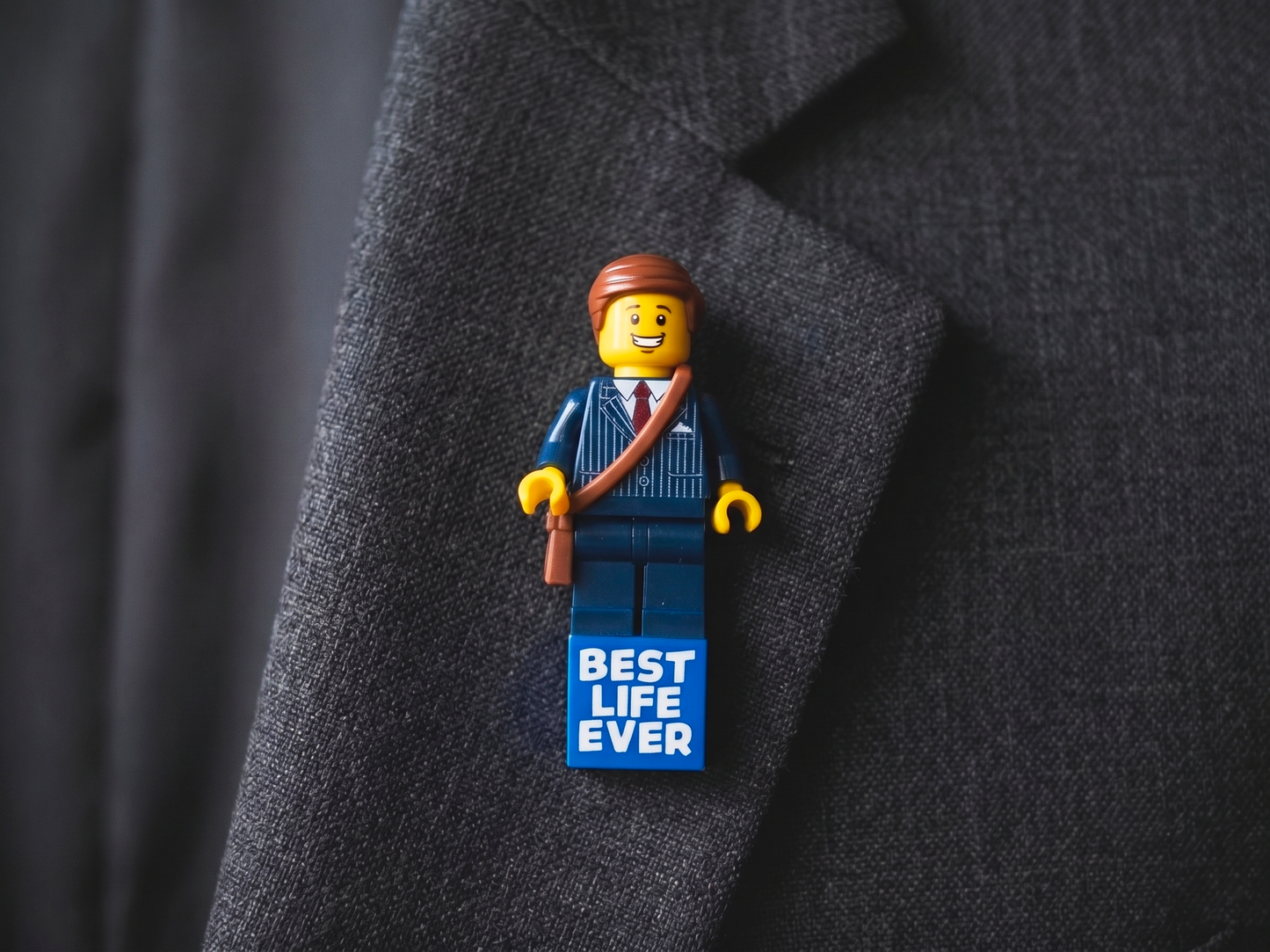 Pin de Solapa Personalizado Teocrático JW - Pin de Minifigura de Ladrillo - Regalo Teocrático JW