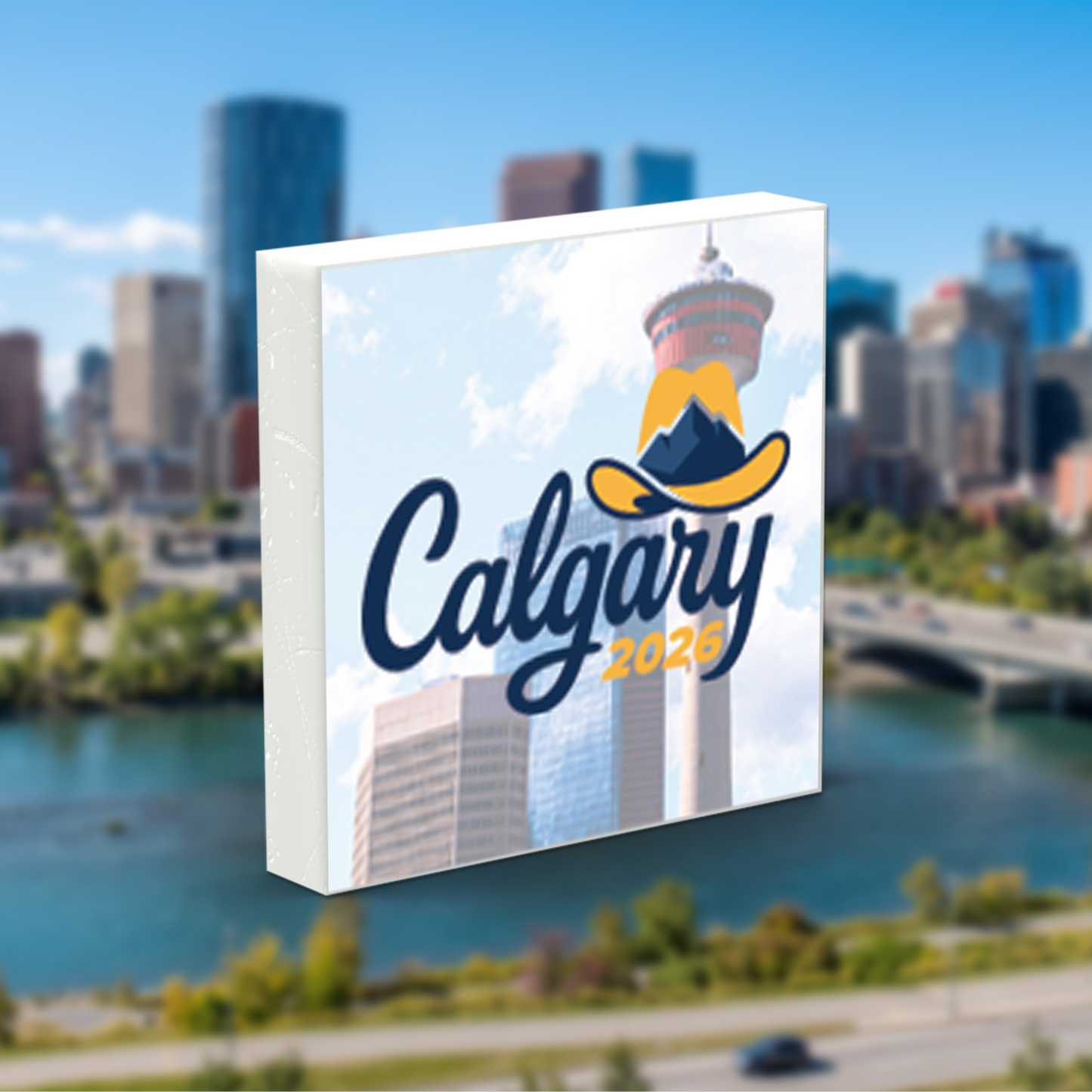 Calgary International Convention Brick Tile - JW Gift