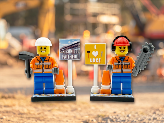 LDC Ministry Buildable Minifigure Kit – JW Gift with Stand – Build & Display