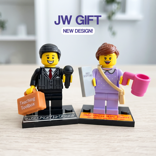 JW Ministry Brick Figure Kit – Male & Female