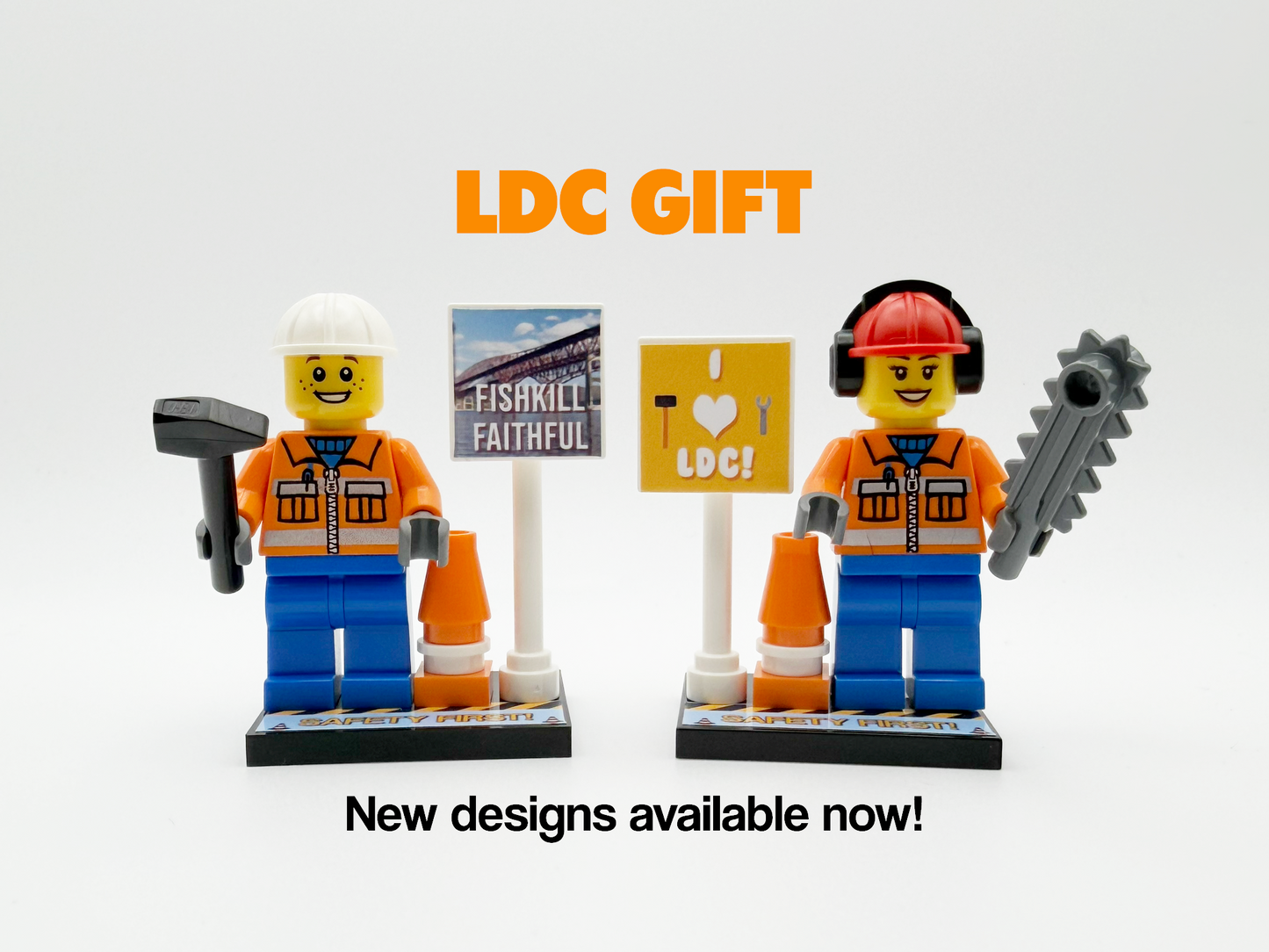 Kit de Minifigura Construible del Ministerio de LDC – Regalo de JW con Soporte – Construye y Exhibe