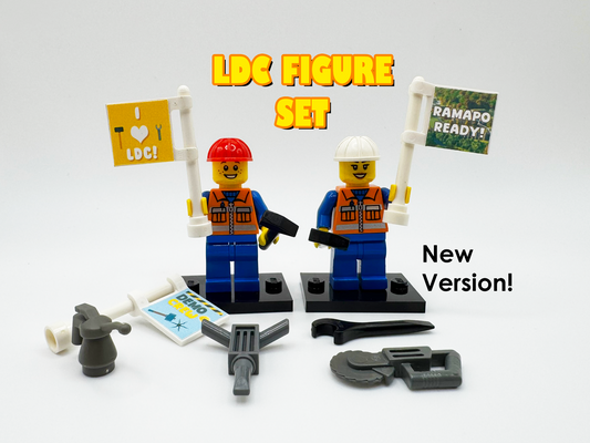 LDC Ministry Buildable Minifigure Kit – JW Gift with Stand – Build & Display