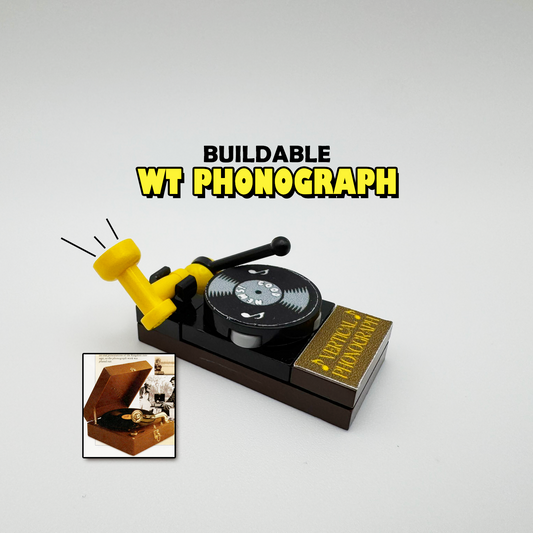 Buildable WT Vertical Phonograph - JW Pioneer Gift