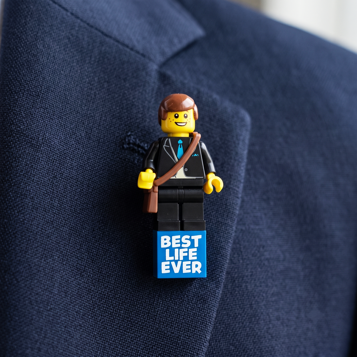 JW Theocratic Custom Lapel Pin - Brick Minifigure Pin - Theocratic JW Gift