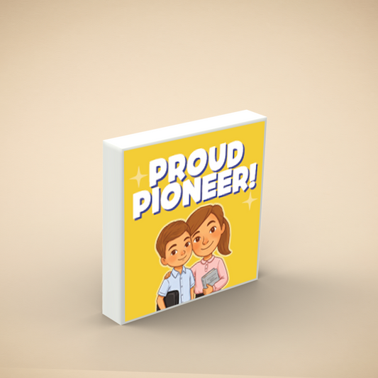 Proud Pioneer Brick Tile - JW Gift
